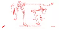 BEQUILLE pour Honda BENLY CD 50 de 2006