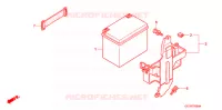 BATTERIE pour Honda BENLY CD 50 de 2007