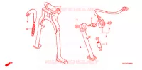 BEQUILLE pour Honda BENLY CD 50 de 2007