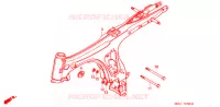 CADRE pour Honda BENLY CD 50 de 2007