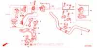 GUIDON   TE DE FOURCHE pour Honda BENLY CD 50 SPECIAL de 2007