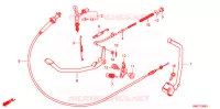 PEDALE   KICK pour Honda WAVE 110 I de 2010