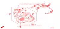 PHARE pour Honda WAVE 110 I de 2010