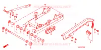 BRAS OSCILLANT pour Honda CG 125 CARGO KICK de 2009