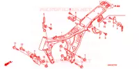 CADRE pour Honda CG 125 CARGO KICK de 2009