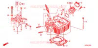 CULASSE pour Honda CG 125 CARGO KICK de 2009