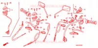 LEVIER DE GUIDON   CABLE   COMMODO pour Honda CG 125 CARGO KICK de 2009