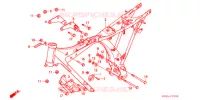 CADRE pour Honda CG 125 CARGO de 2000