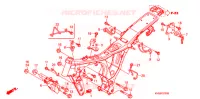 CADRE pour Honda CG 150 TITAN PARTIDA ELETRICA de 2009