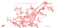 CADRE pour Honda CG 150 TITAN ARRANQUE ELÉCTRICO de 2009