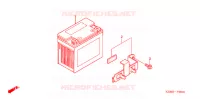 BATTERIE (1) pour Honda CG 150 CARGO JOB de 2007