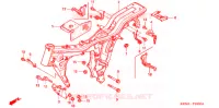 CADRE pour Honda CG 150 CARGO JOB de 2005