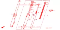 FOURCHE pour Honda CG 150 CARGO JOB de 2005