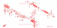 REPOSE PIED (1) pour Honda CG 150 CARGO JOB de 2005