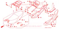 SELLE (2) pour Honda CG 150 CARGO JOB de 2005