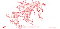 CADRE pour Honda CG 150 TITAN KICK de 2004