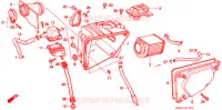 FILTRE A AIR pour Honda REBEL 250 de 2001