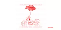 T (3) pour Honda REBEL 250 de 2001