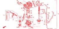 CARBURATEUR pour Honda REBEL 250 de 2002
