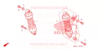 AMORTISSEUR ARRIERE pour Honda REBEL 250 de 2005
