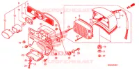FEU ARRIERE pour Honda REBEL 250 de 2008