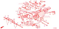 CADRE pour Honda REBEL 250 de 2013