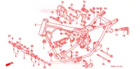 CADRE pour Honda REBEL 250 de 1996