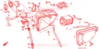 FILTRE A AIR pour Honda REBEL 250 de 2000
