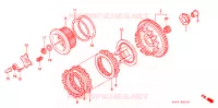 EMBRAYAGE pour Honda CB 400 F CB1 de 1989