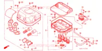 FILTRE A AIR pour Honda CB 400 F CB1 de 1989