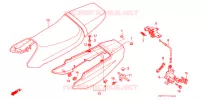 SELLE pour Honda CB 400 F CB1 de 1989