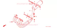 SILENCIEUX D'ECHAPPEMENT pour Honda CB 400 F CB1 de 1989