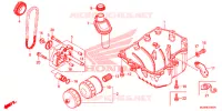 CARTER   POMPE   FILTRE A HUILE pour Honda CB 500 X ABS MATT BROWN de 2016