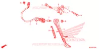 BEQUILLE pour Honda CBR 1000 RR ABS RED de 2012