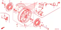 ROUE AVANT pour Honda CBR 1000 SP REPSOL de 2016