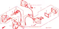 CLIGNOTANT pour Honda CBR 600 F HURRICANE de 1987
