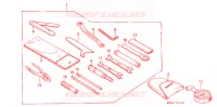 OUTIL pour Honda CBR 600 F HURRICANE de 1987