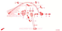 BEQUILLE pour Honda CBR 600 RR ABS WHITE de 2013