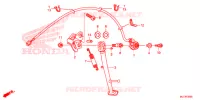 BEQUILLE pour Honda CBR 600 RR ABS RED de 2015