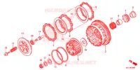 EMBRAYAGE pour Honda CBR 600 RR ABS RED de 2018