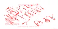 OUTIL pour Honda CBR 600 RR ABS RED de 2018