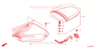 SELLE pour Honda CBR 600 RR ABS RED de 2018