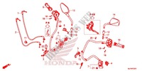 COMMODO   LEVIER   CABLE (CRF1000D) pour Honda AFRICA TWIN 1000 RED de 2016
