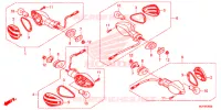 CLIGNOTANT pour Honda AFRICA TWIN 1000 ABS de 2016