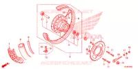 ROUE ARRIERE pour Honda CRF 100 de 2013