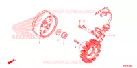 ALTERNATEUR pour Honda CRF 110 de 2015