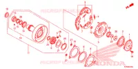EMBRAYAGE UNIDIRECTIONNEL pour Honda CRF 110 de 2017