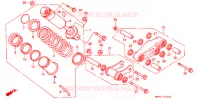 AMORTISSEUR ARRIERE pour Honda CBR 600 F HURRICANE de 1987