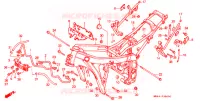 CADRE pour Honda CBR 600 F HURRICANE de 1987