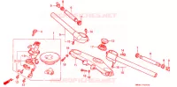 GUIDON pour Honda CBR 600 F HURRICANE de 1987
